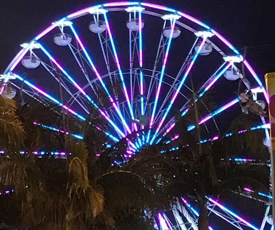 Ferris wheel at the Orange County Fair