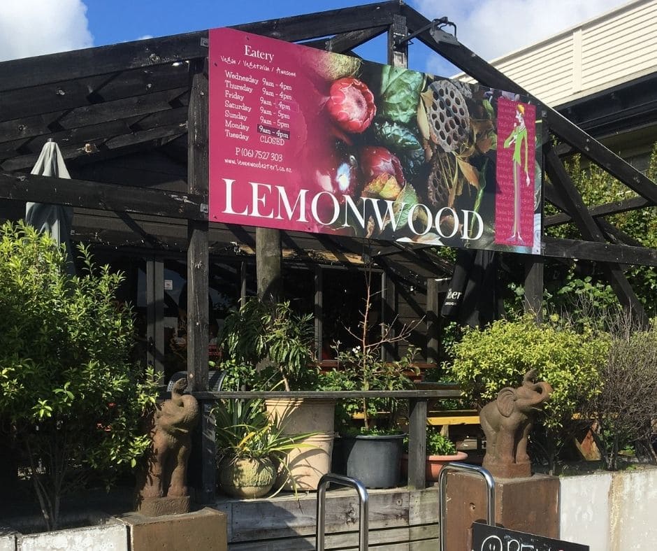 Entrance to Lemonwood, best plant based cafe