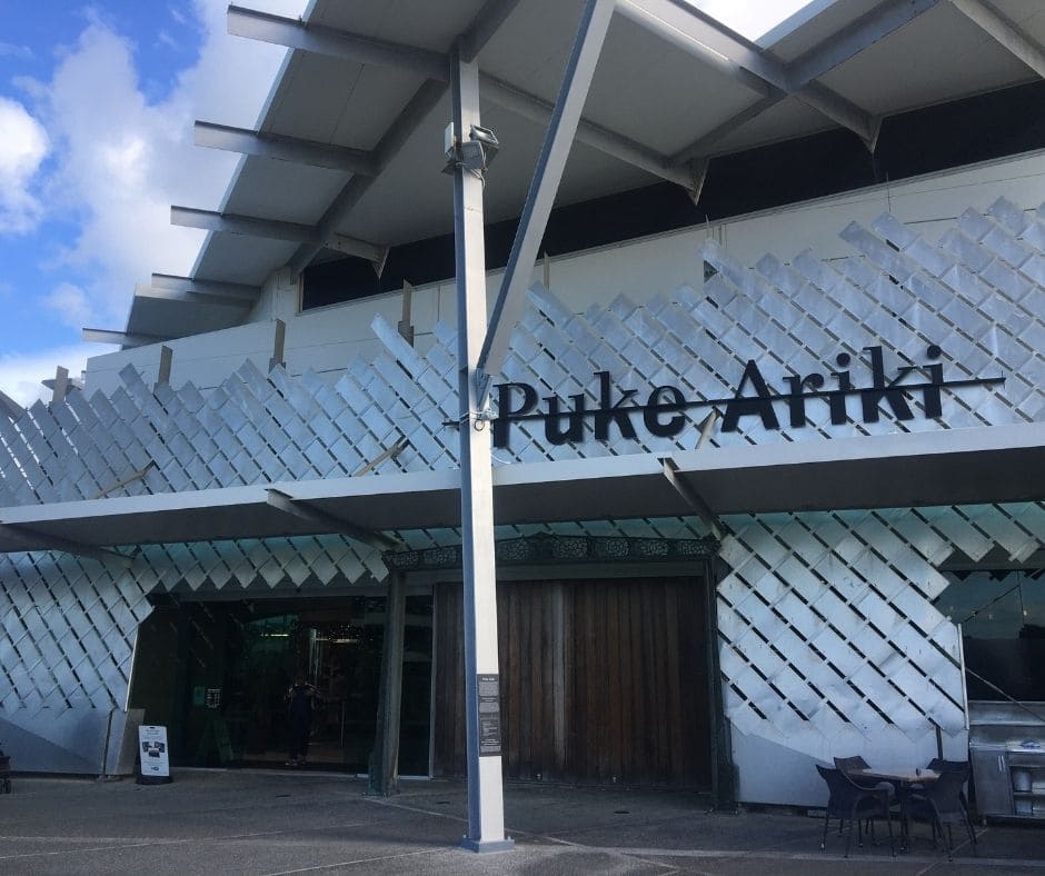 Puke Ariki Museum entry